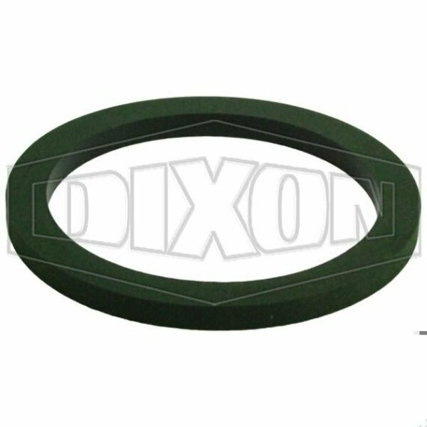 Dixon Cam and Groove Gasket, 1 in Nominal, FKM 100-G-VI